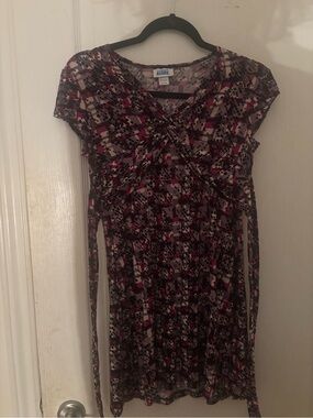 La Senza Girl Geometric Mini Dress Pink & Black Size XL/TG